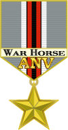 ANV I Corps Warhorse Award Ribbon ANV I Corps Warhorse Award Ribbon