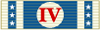 Four Years Service Ribbon