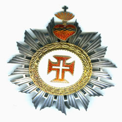 Estrela do Oficial Grandioso da Ordem Militar de Cristo (Military Order of Christ Grand Officer Star)