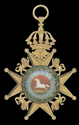 Königlicher Guelphen-Orden Kommandeur Groß Badge (Royal Guelphic Order Commander Badge)