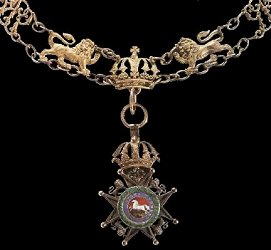Königlicher Guelphen-Orden Kommandeur Groß Kreuz Collar (Royal Guelphic Order Commander Grand Cross Collar)