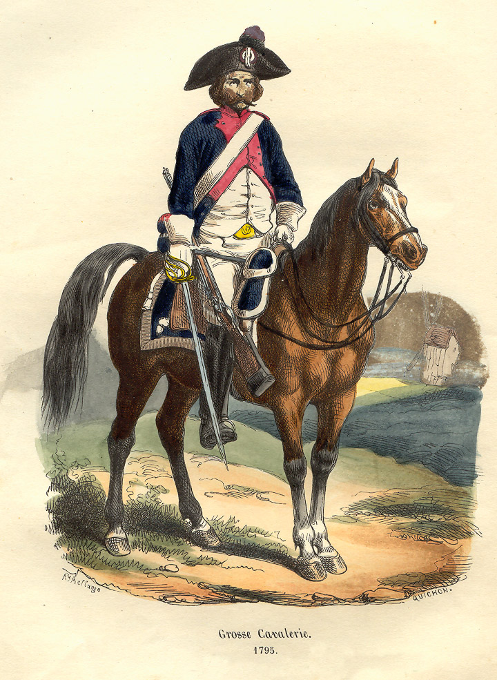 French Cavalerie Grosse, 1795