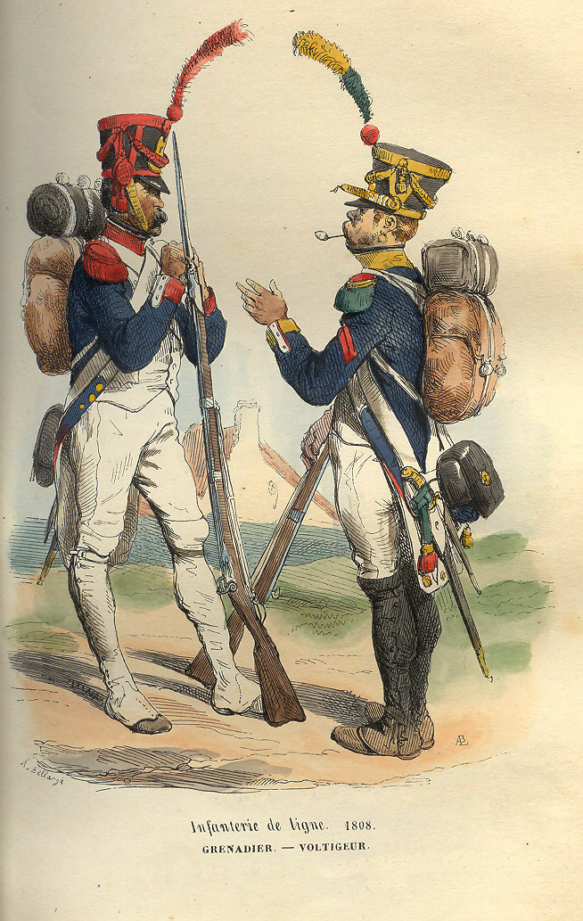 Grenadier and Voltigeur, 1808