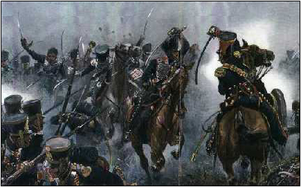 Charge of the Branderburg Hussars