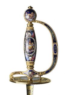 Honorary Golden Weapon with Diamonds I class