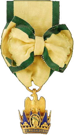 L'ordre de la Couronne de fer Commandeur