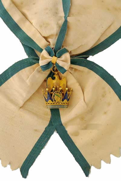 L'ordre de la Couronne de fer Croix de Grand Commandeur