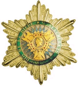 L'ordre de la Couronne de fer Plaque de Grand Commandeur