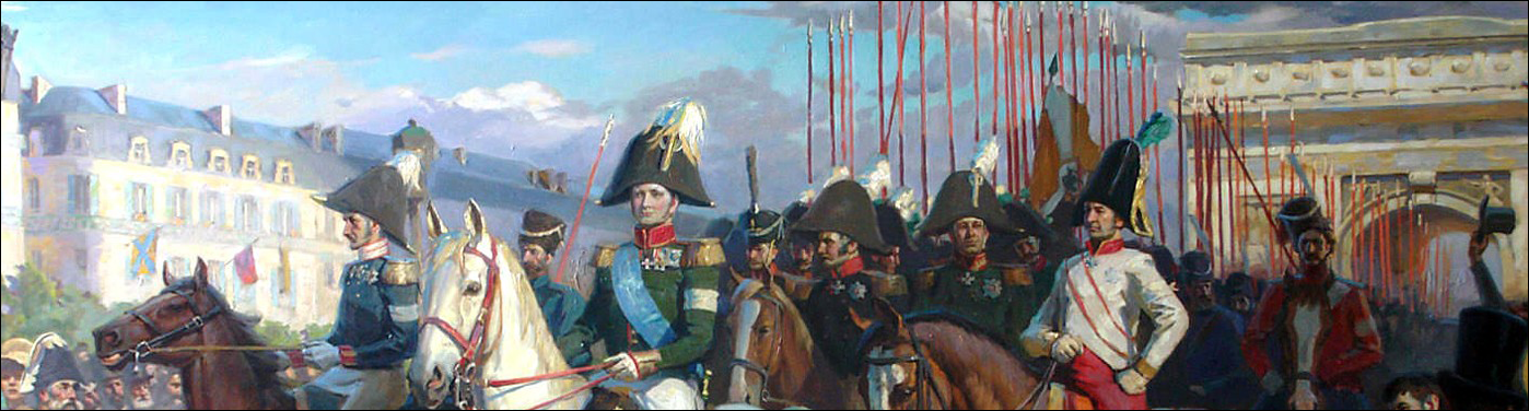 Entrada en Paris March 31, 1814 by Troshin Sergey
