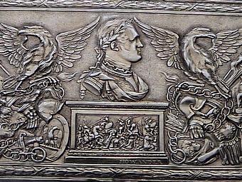 Silver Cigar Box 1815