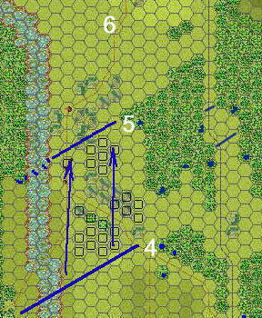 later defensive battle area