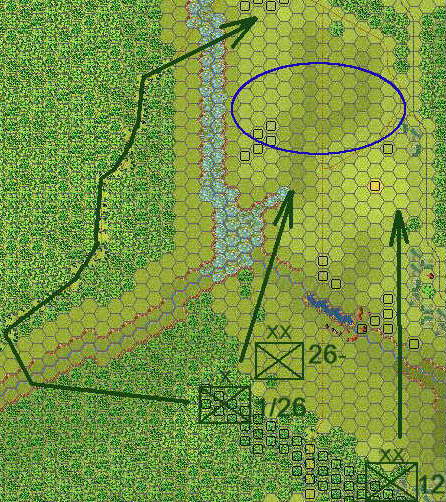 left flank attack