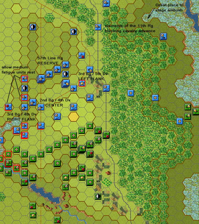 French defense at Stage 3