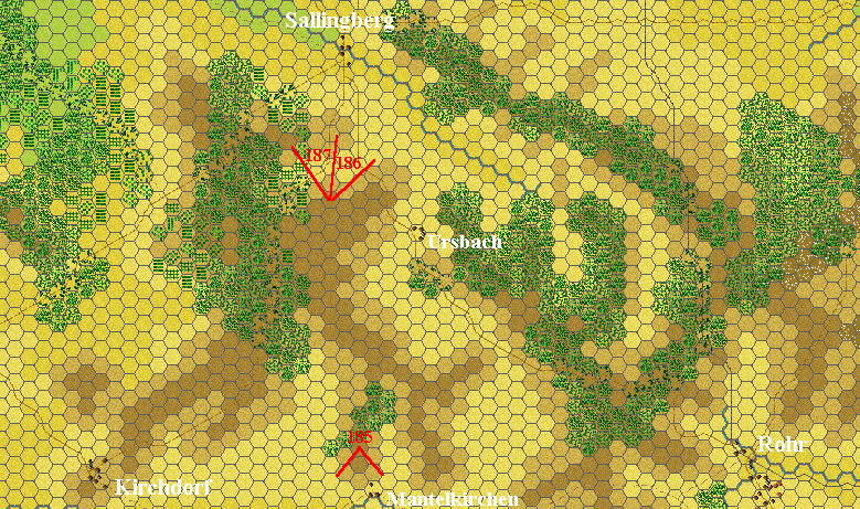 Photo locations west of Rohr