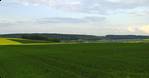 Looking north over Teugn from Hausener Berg