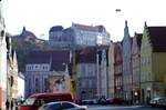 Looking south from downtown Landshut to the heights