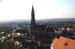 Looking west-southwest from Burg Trausnitz