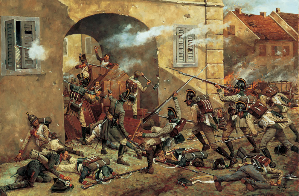 Battle of Aspern (1809) by Keith Rocco